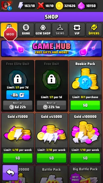 Black Deck — shop with every pack priced at zero dollars