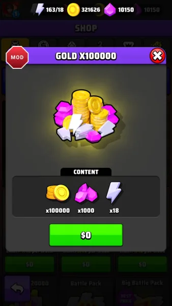 Black Deck — the 100 000 gold pack for free