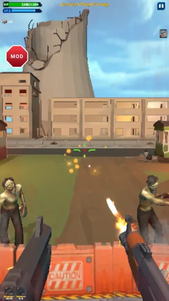 Bulletstorm: Zombie FPS TD — shooting zombies from behind the barricade