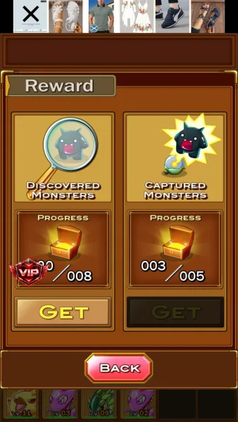 Bulu Monster — monster book discovered reward