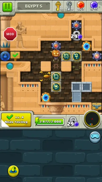 Diamond Quest: Don't Rush! — digging through an egyptian tomb
