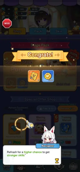 Dragon Fever TD! — free pack purchase granting 1 000 gold
