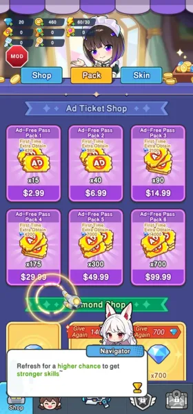 Dragon Fever TD! — paid packs in the shop