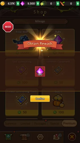 Druid Rising: Idle RPG — getting rubies without losing any points