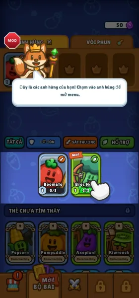 Harvest King: Farm TD Strategy — hero collection