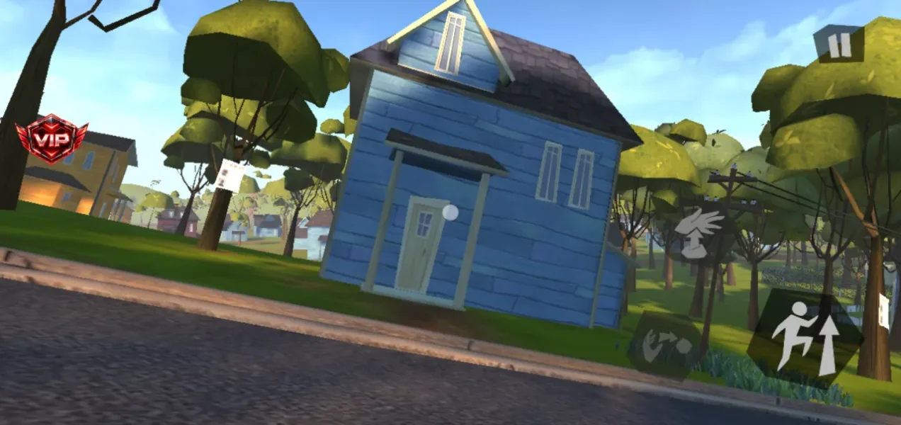Hello Neighbor — act 1 blue house across the street