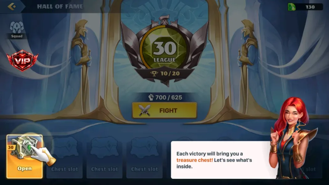 Mighty Party: Epic RPG Heroes — hall of fame league 30 first chest