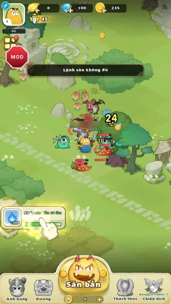 MiniHeroes — hunting monsters until the hunt orders run out
