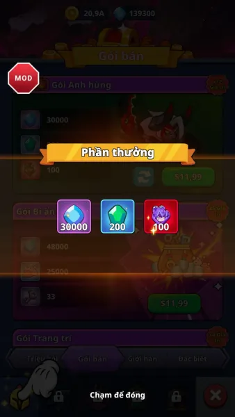 Monster Slayer — hero pack claimed for free with the mod