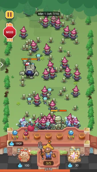 Last Green: Tower Defense — a battle crowded with monsters
