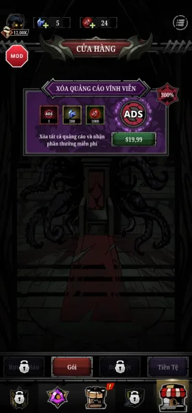 Relic Bag: Shadow Hunter — the shop with its paid packs