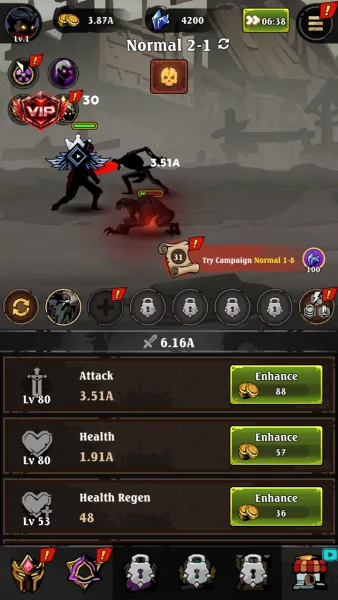 Shadow War: Idle RPG Survival — auto battle against shadow monsters normal 2 1