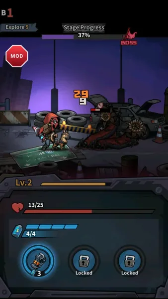 Spirit Detective — auto battling alongside the dog
