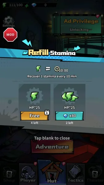Spirit Detective — free stamina refill