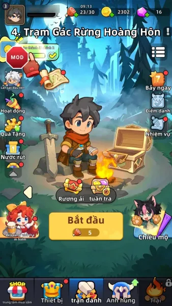 Squad Oath — stage 4 map and the campfire