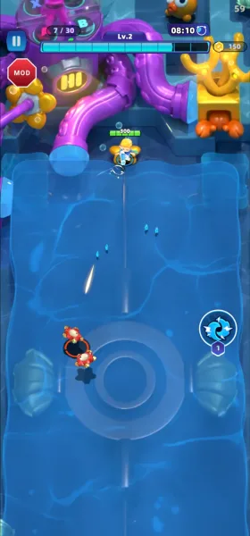 Star Blaster: Shooting Game — auto shooting through the waves