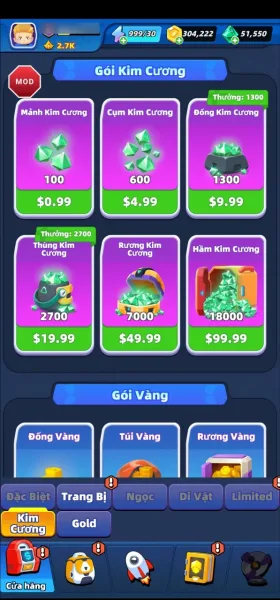 Star Blaster: Shooting Game — buying diamonds for free