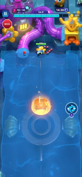 Star Blaster: Shooting Game — god mode full hp in the middle of the swarm