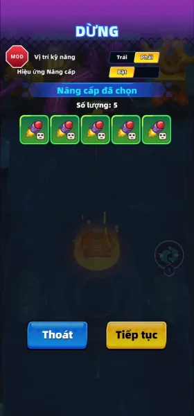 Star Blaster: Shooting Game — upgrade cards picked automatically