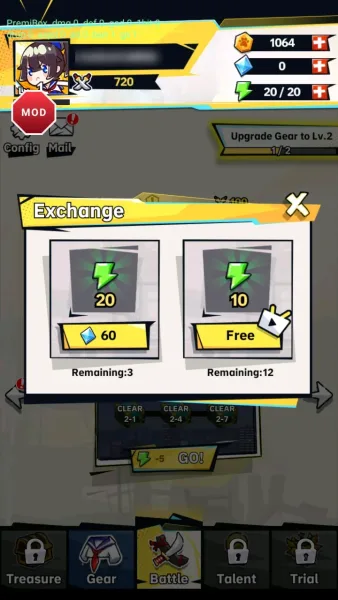 Swordash: Hunter Rise — out of stamina the refill options