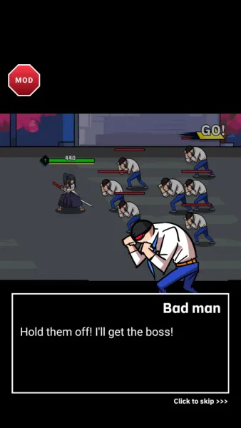 Swordash: Hunter Rise — slashing monsters in a stage