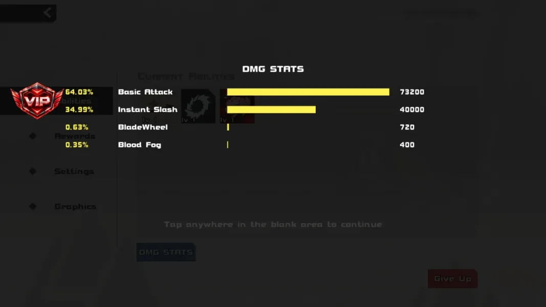Swordash — mod damage stats basic attack 73200
