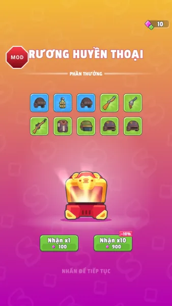 TDS - Tower Destiny Survive — opening a 900 gem chest bundle with only 10 gems in the wallet