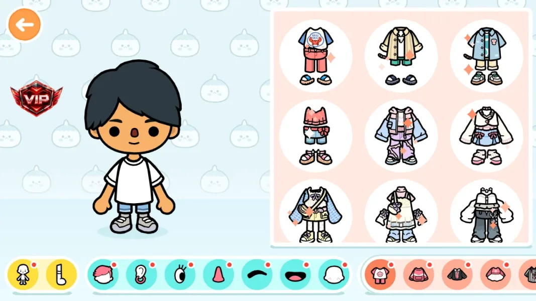 Toca Boca World — character creator with style pack outfits